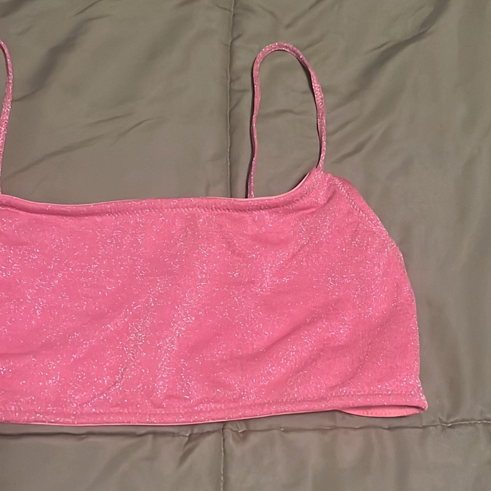 TRIANGL Mica - Pitaya Sparkle Bikini Top - Picture 9 of 14